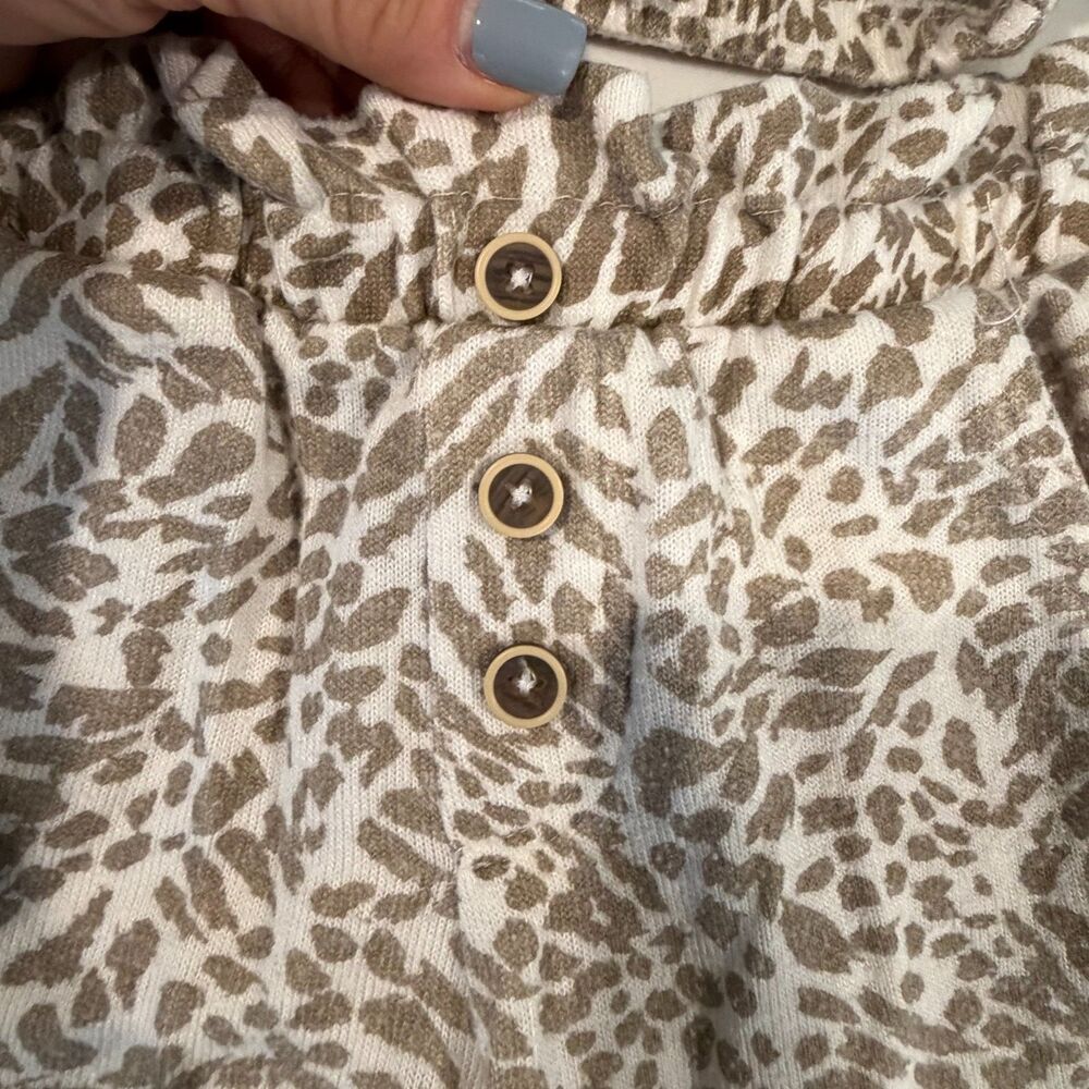 Jessica Simpson Baby Sweatsuit Lightweight Animal Print 12m - Picture 6 of 8